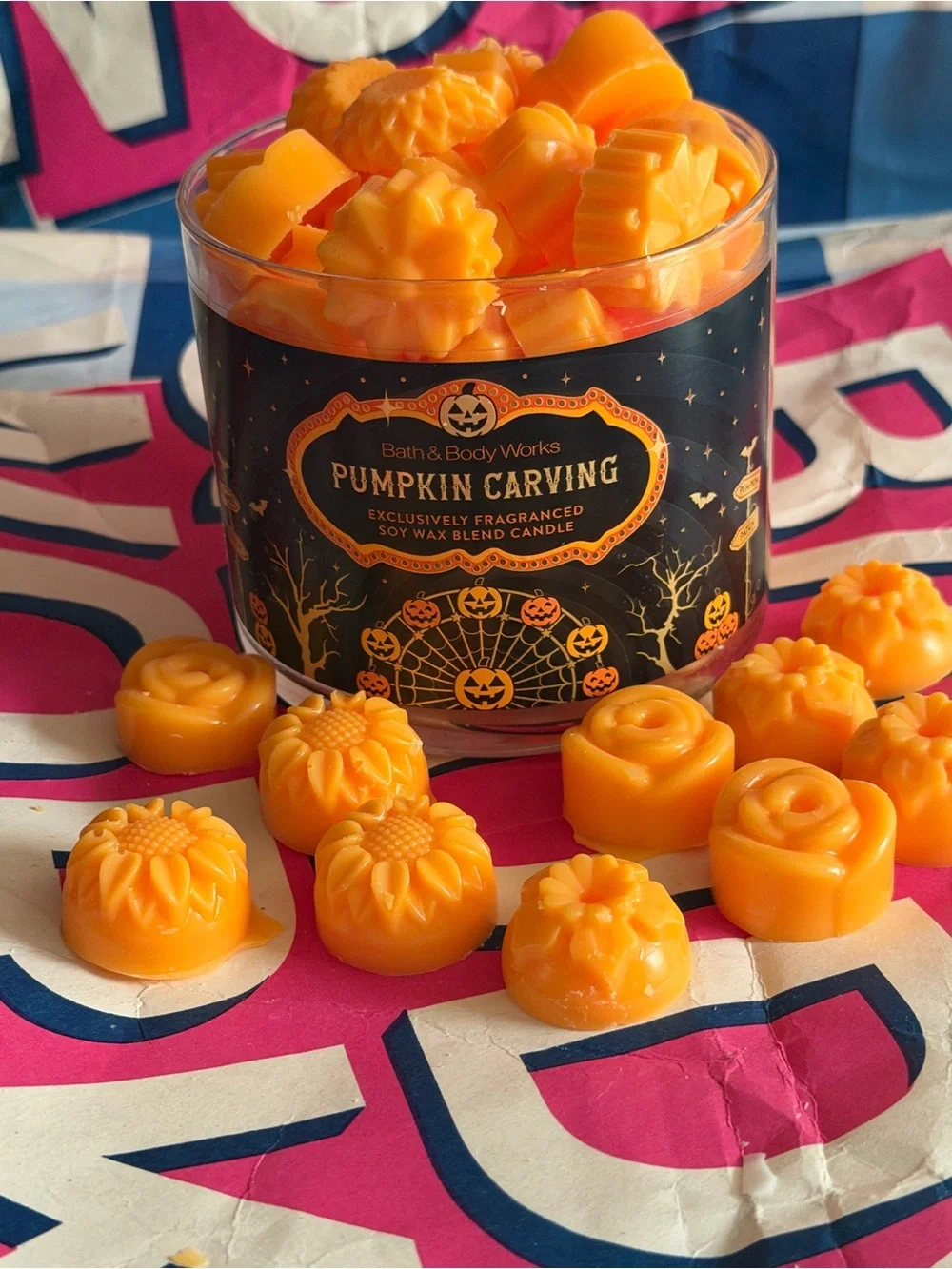 Bath & Body Works Candle Pumpkin Carving Wax Melts - Picture 3 of 4